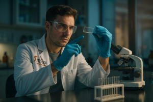 Contrôle en laboratoire chez RS Contracting