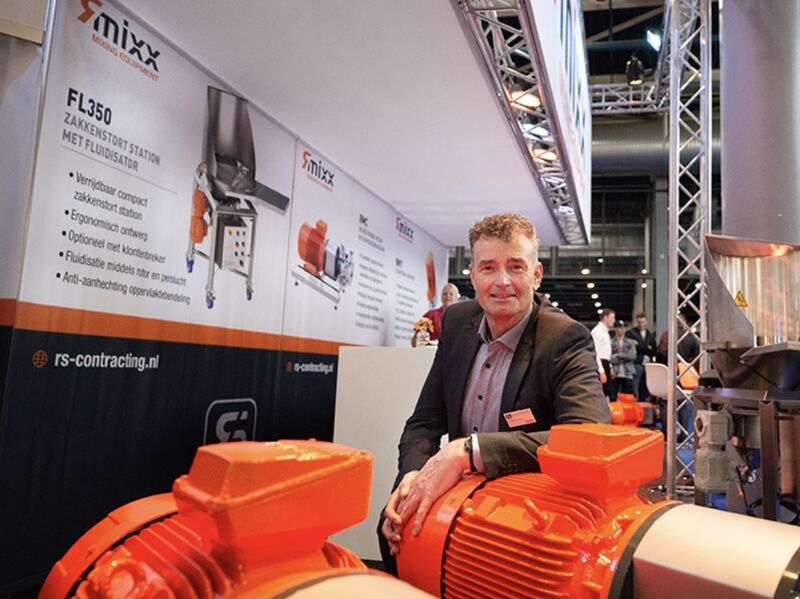 Richard RS Contracting op de beurs