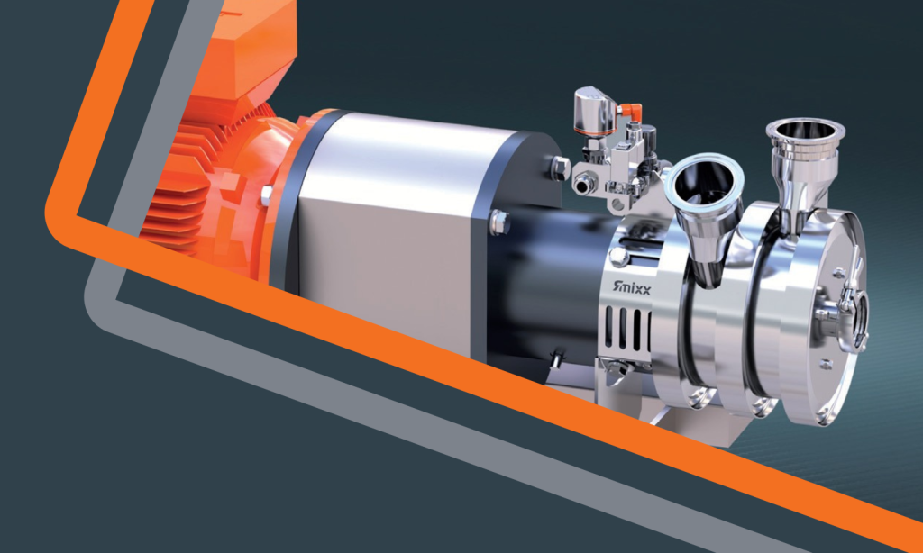 industriële inline techniek die gom en zetmeel dispergeert in vloeistof voor kortere hydratatietijd en klontvrij mengen
